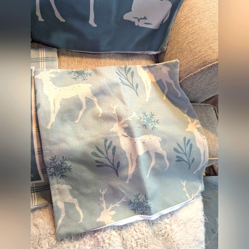 Pillow shams throw pillows